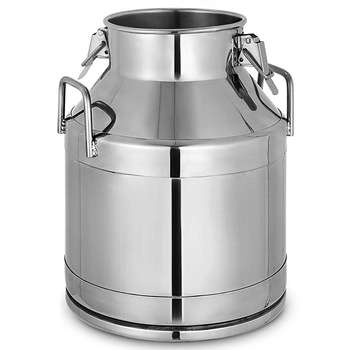 Locked Milk Can with Stainless Steel Lid | 40L